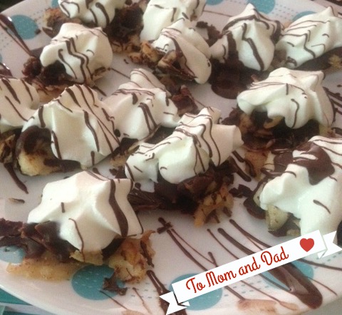 coconut chocolate mounds M&amp;D