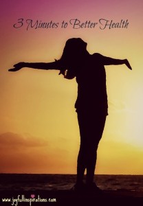 3 minutes to better health